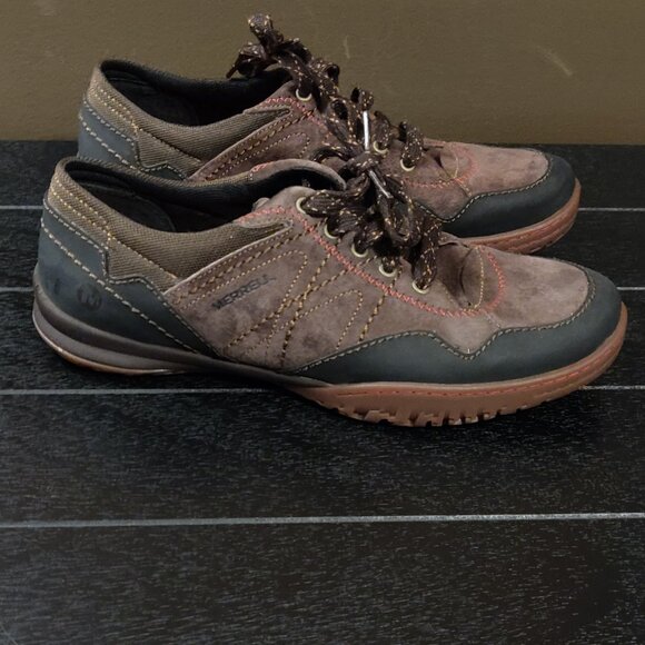 Merrell Women's Espresso Suede Albany Lace Performance Shoe SIZE US 8 - Picture 4 of 6